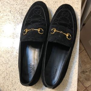 Gucci monogram loafers